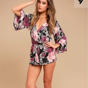 Lulu’s floral romper